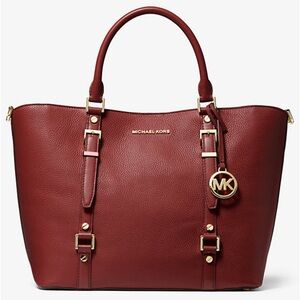 Michael Kors Bedford Legacy Large Pebbled Leather Tote Bag BRAND NEW